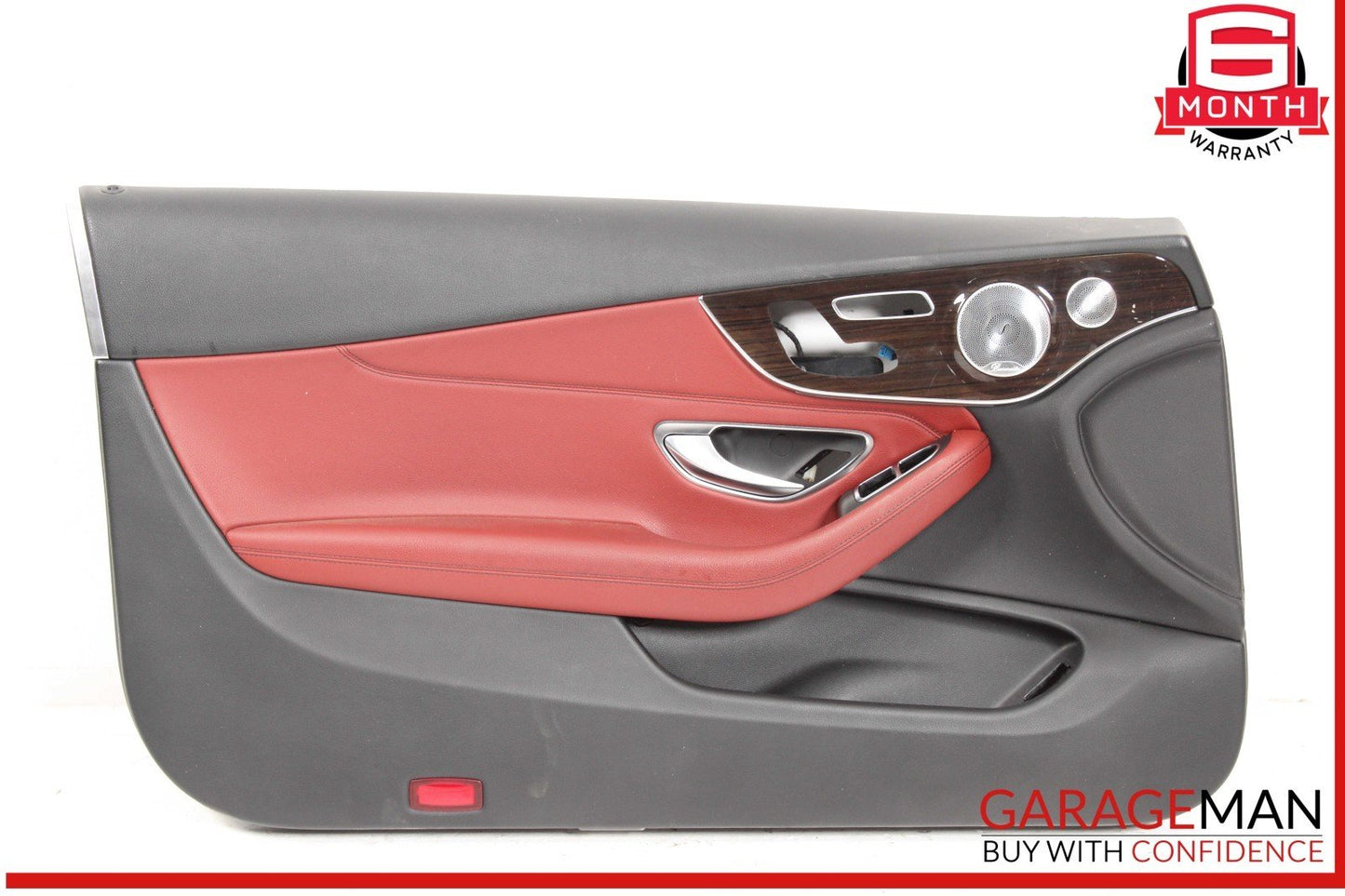 19-21 Mercedes W205 C300 C63 AMG Coupe Front Left Side Interior Door Panel OEM