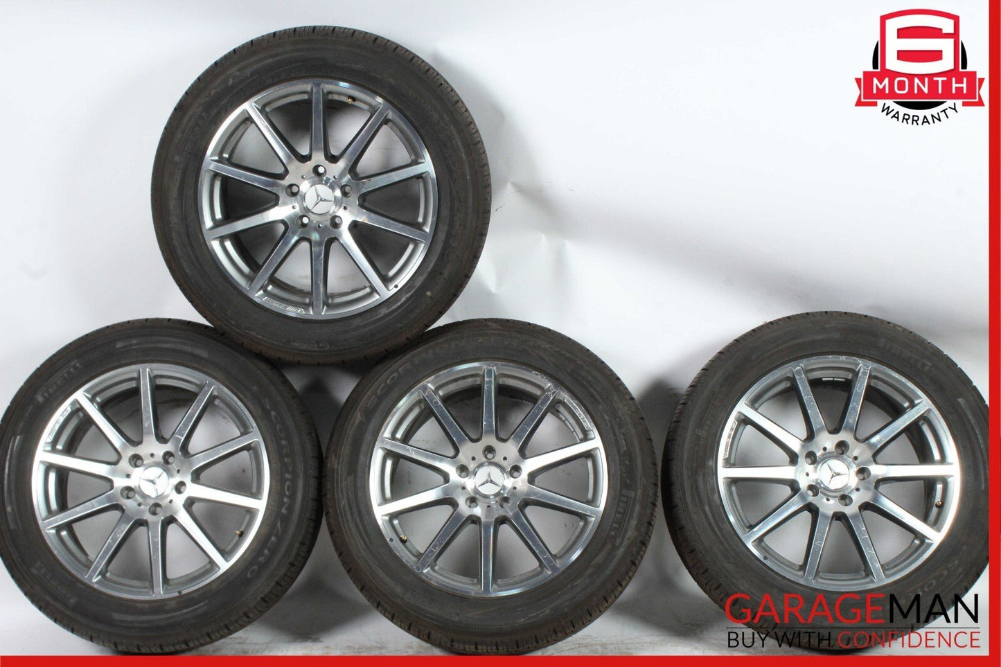 19-21 Mercedes W463 G550 G63 AMG Complete Wheel Tire Rim Set 9.5Jx20H2 ET35
