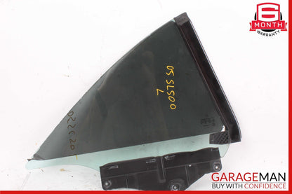 03-12 Mercedes R230 SL500 SL55 AMG Rear Left Side Quarter Window Glass Clear OEM