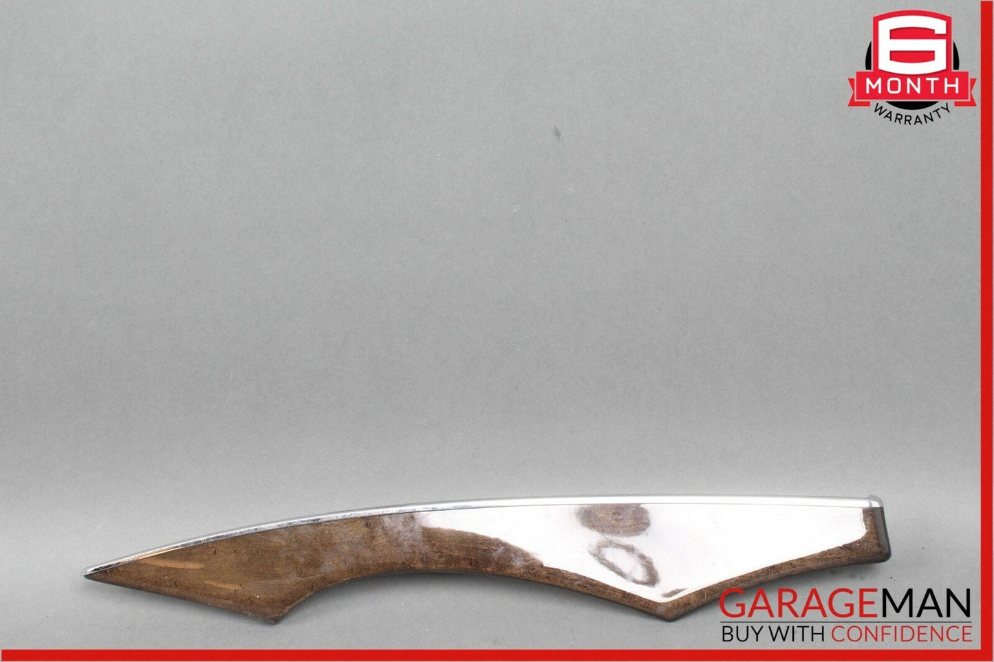 03-09 Mercedes W211 E63 Rear Left Door Trim Bezel Wood OEM