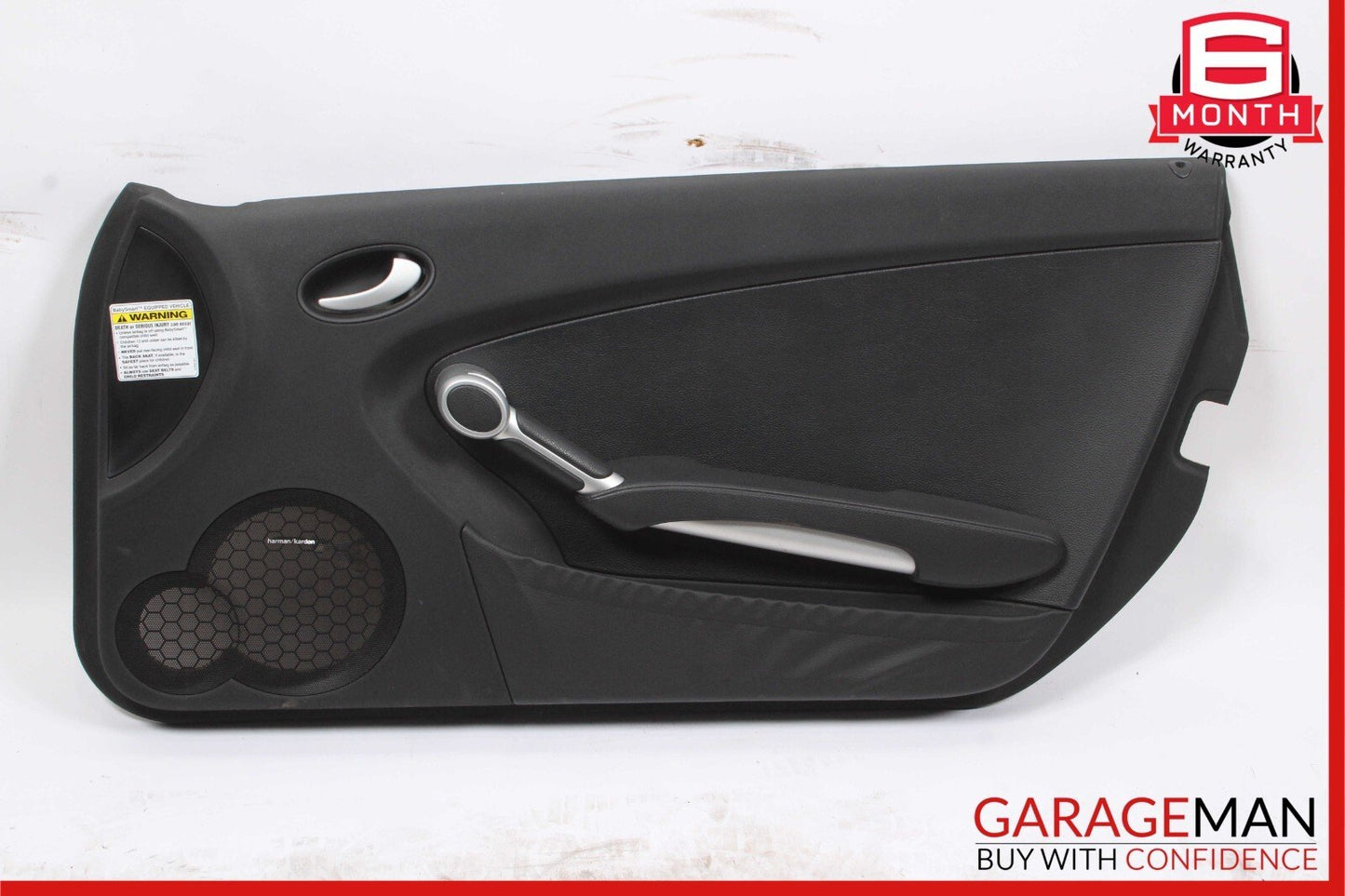 05-11 Mercedes R171 SLK350 Front Right Side Interior Door Panel Cover Black