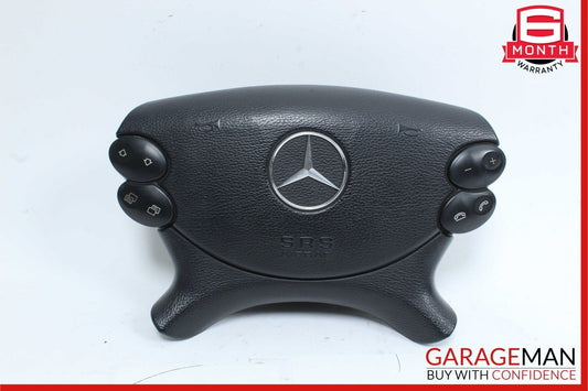 03-12 Mercedes W209 CLK500 E350 SL500 Steering Wheel Airbag Air Bag Black