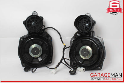 10-13 Mercedes W221 S400 Front Left & Right Side Door Audio Speakers Set OEM