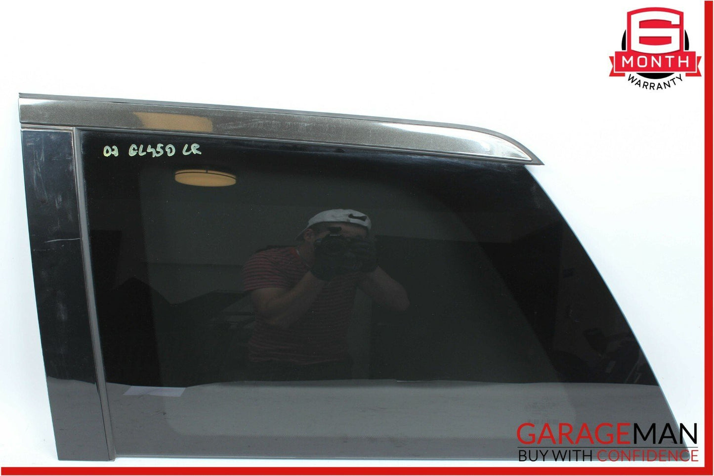 07-12 Mercedes X164 GL450 Quarter Window Glass Rear Left Driver Side OEM