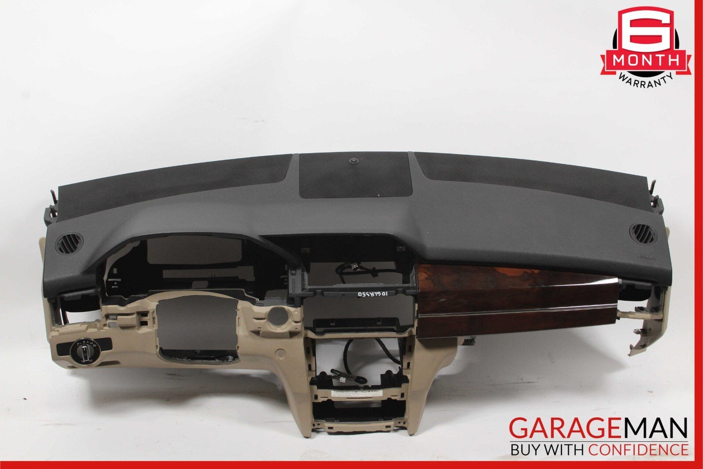 09-12 Mercedes X204 GLK350 Dashboard Dash Board Panel Assembly Brown OEM