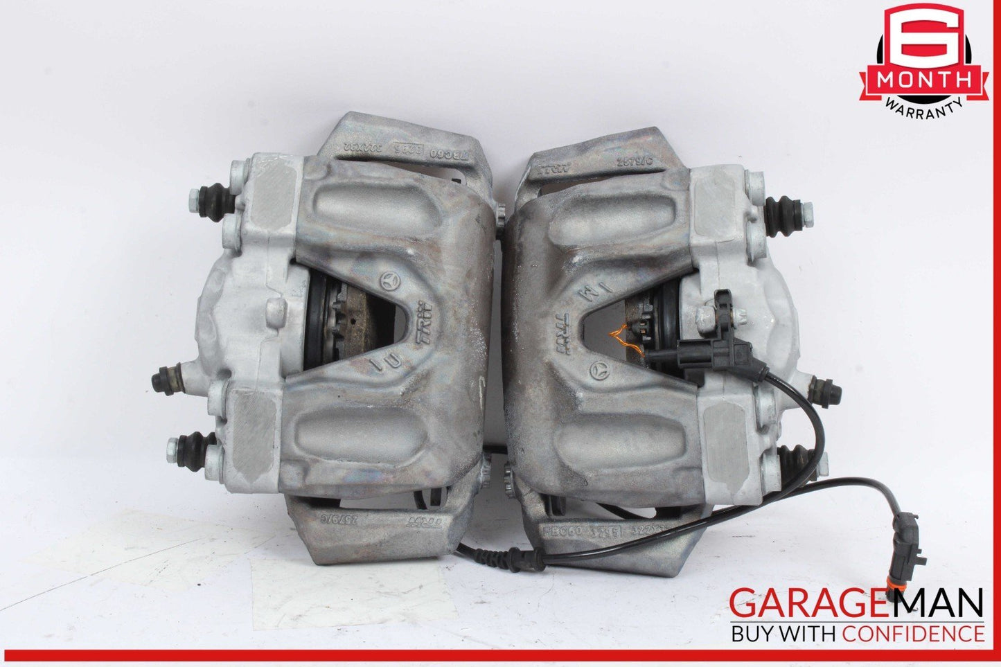 10-18 Mercedes W212 E400 CLS400 Front Left and Right Side Brake Calipers OEM