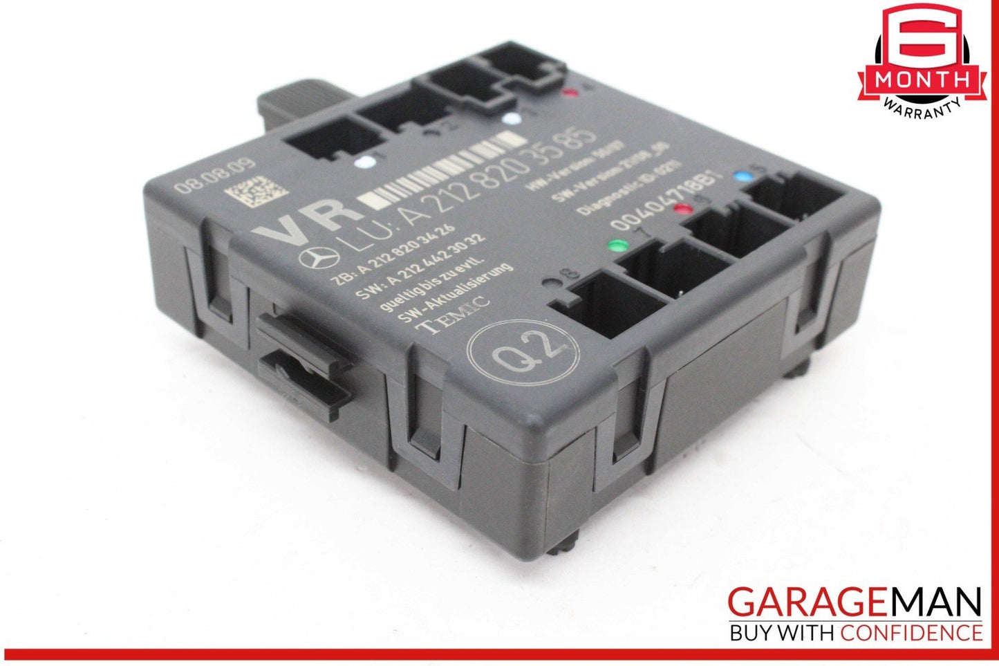 08-14 Mercedes X204 GLK350 4MATIC Front Right Side Door Control Module Unit OEM