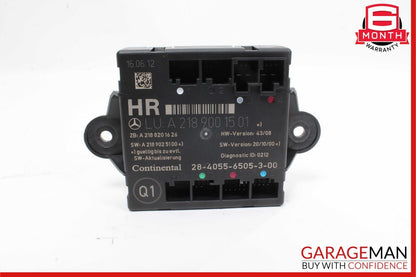 08-18 Mercedes C250 C300 CLS63 AMG E550 Rear Right Side Door Control Module Unit