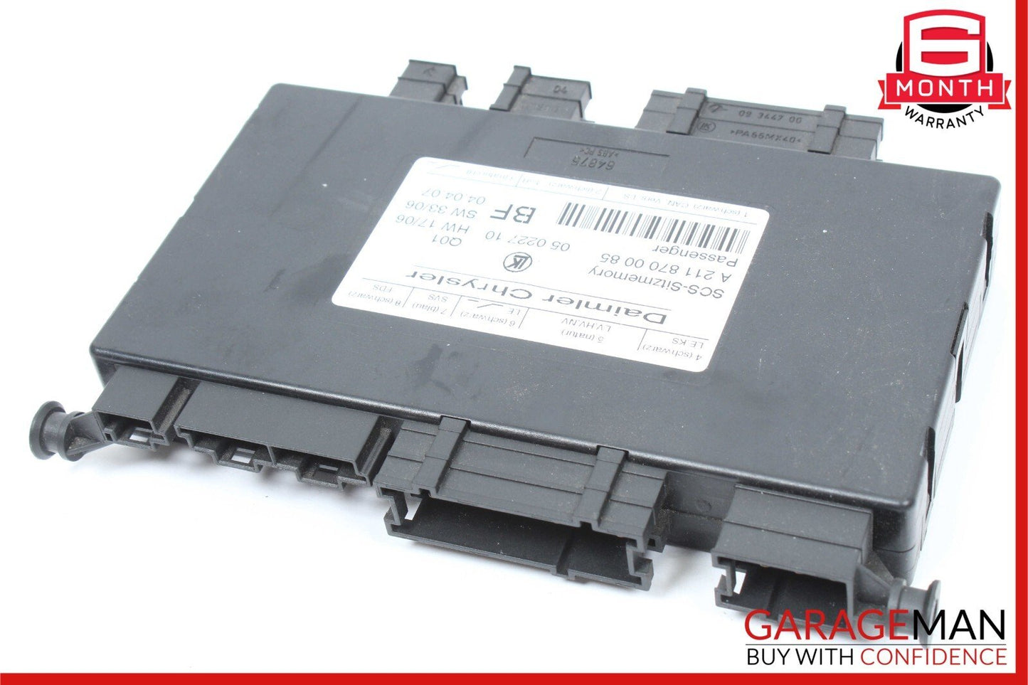 03-11 Mercedes W211 E350 GL450 Front Right Seat Control Module 2118700085 OEM