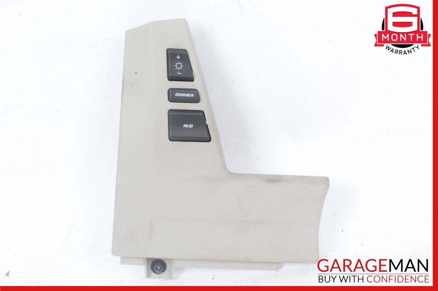 04-09 Cadillac XLR Head Up Display Switch Button Trim Beige 15793851 OEM