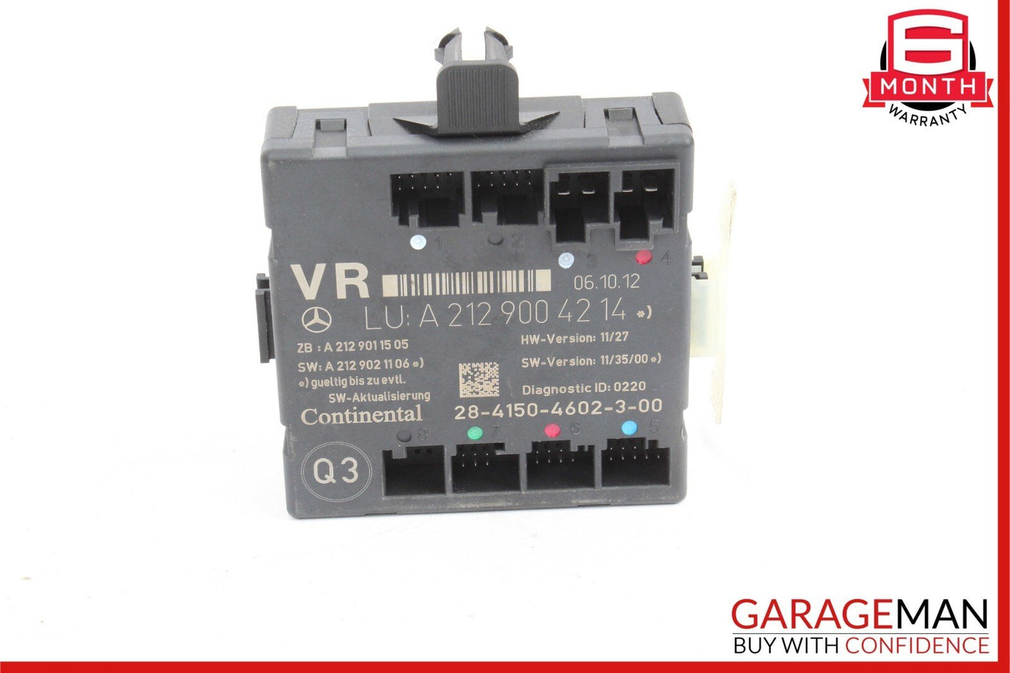 08-18 Mercedes C250 SLK250 CLS400 E350 Front Right Side Door Control Module Unit