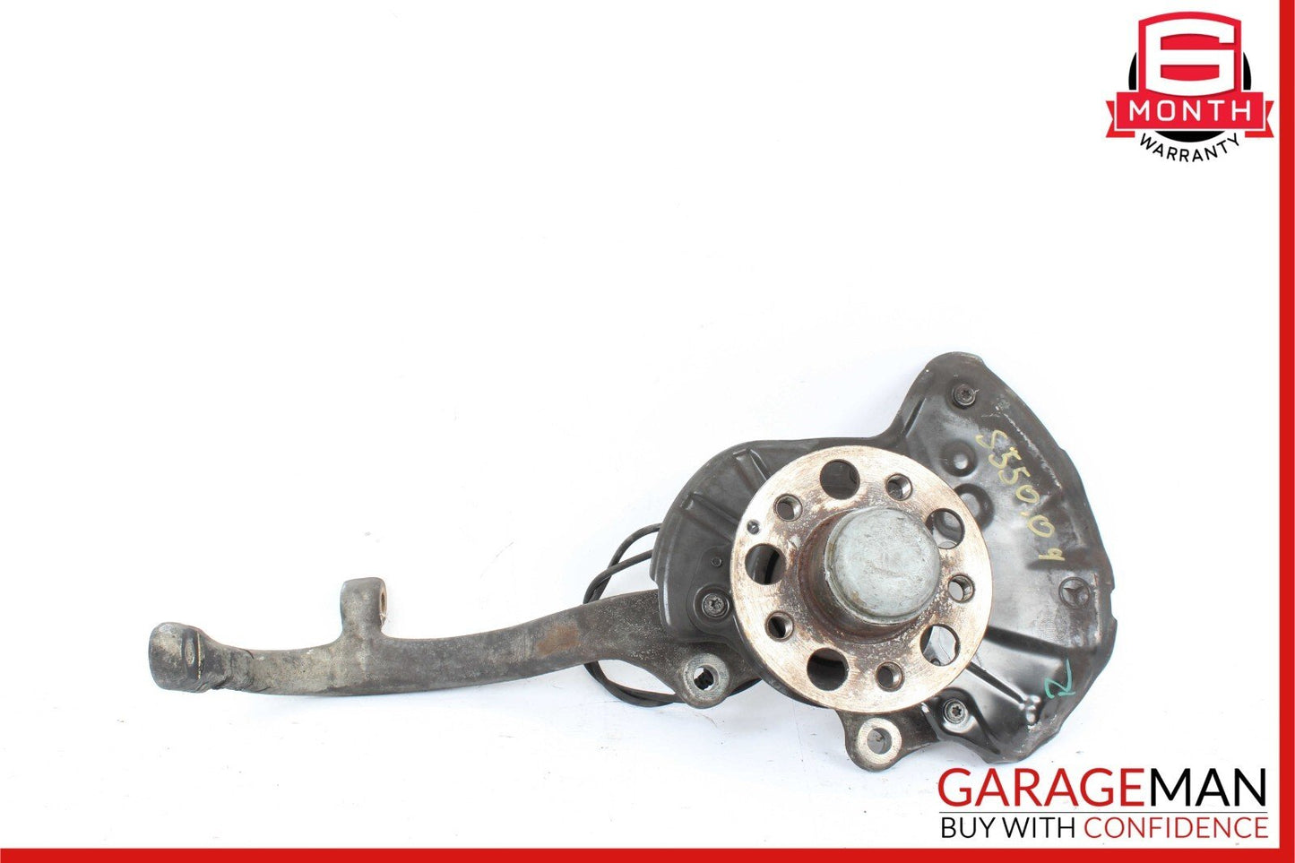 07-14 Mercedes W221 S350 CL550 Front Right Wheel Carrier Spindle Knuckle Hub OEM