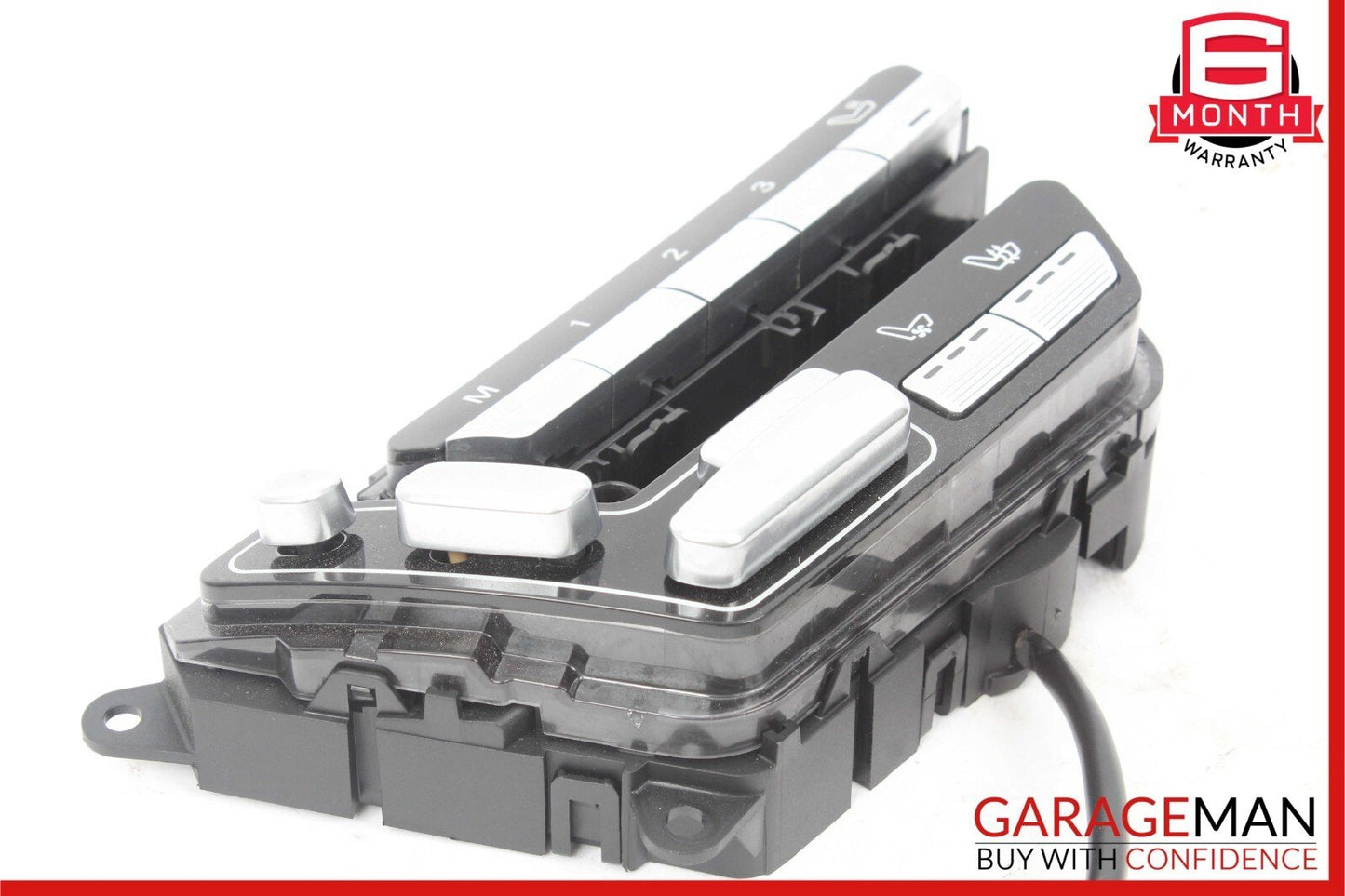 07-13 Mercedes W221 S63 AMG Front Left Side Seat Control Switch Assembly OEM