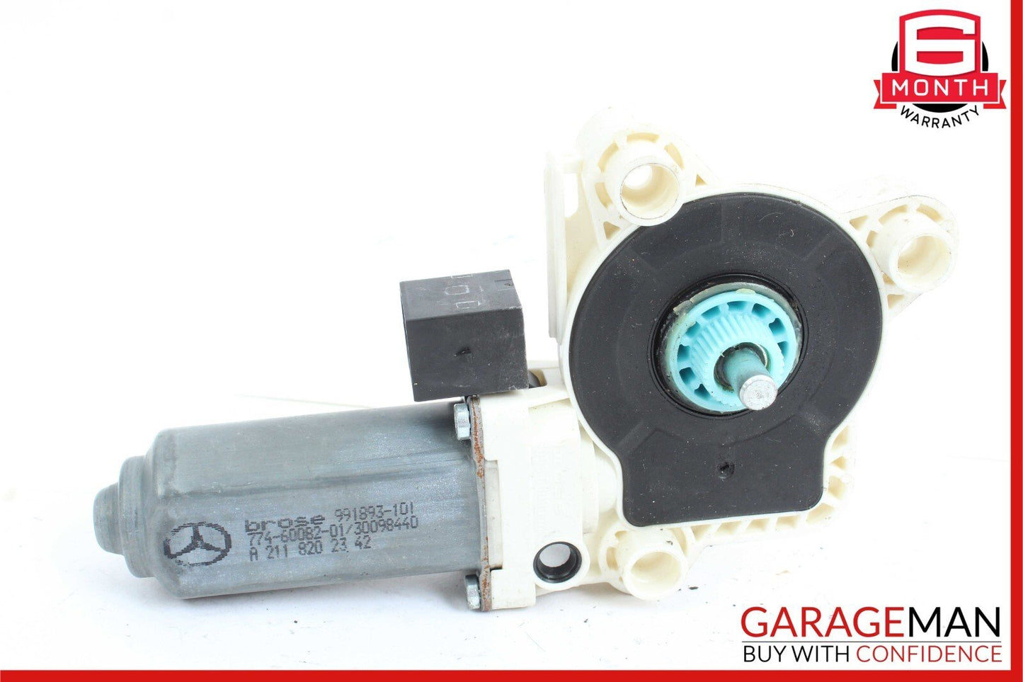 03-09 Mercedes W211 E350 E550 Rear Left Driver Side Window Regulator Motor OEM
