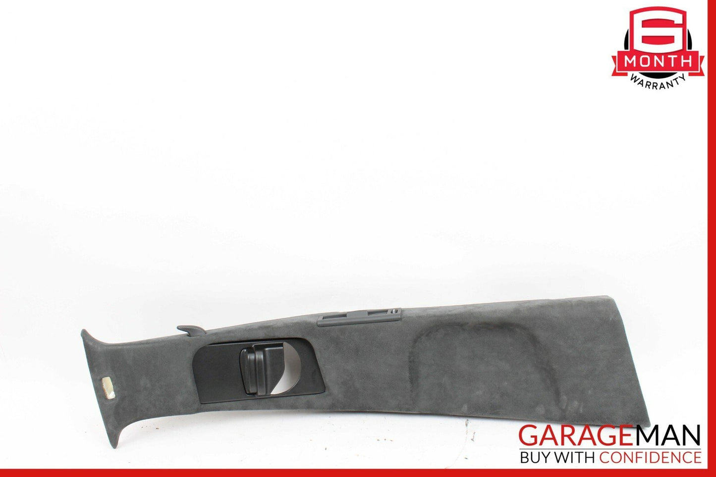 07-13 Mercedes W221 S550 S63 AMG Right Passenger B Pillar Cover Trim Panel Suede