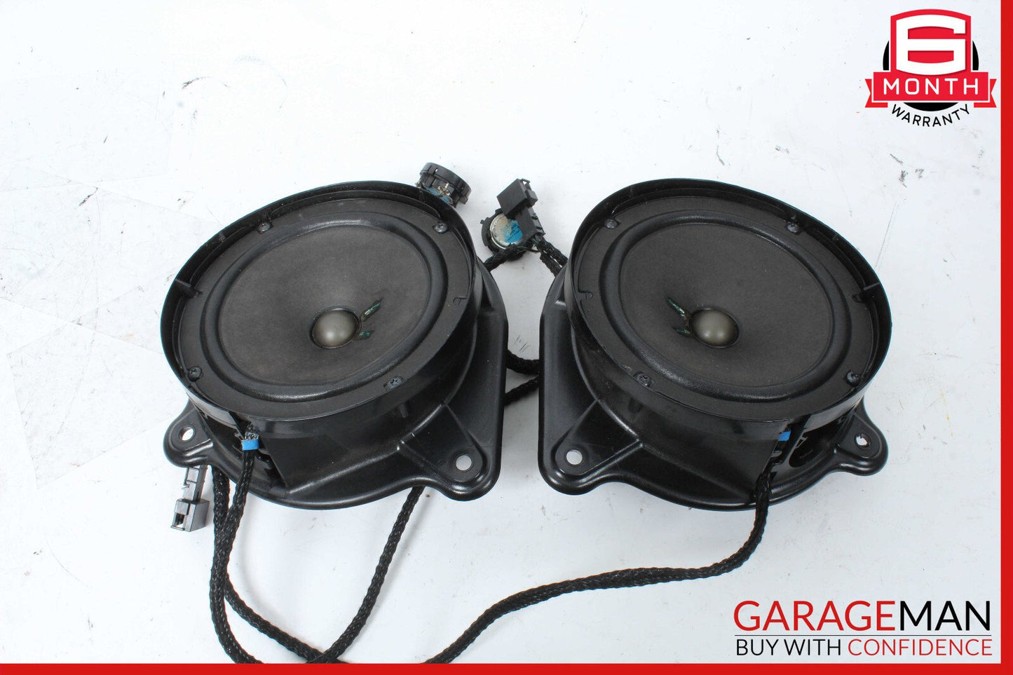 00-06 Mercedes W220 S55 S600 Rear Door Audio Sound Speaker Set of 2 Pc OEM