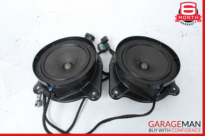 00-06 Mercedes W220 S55 S600 Rear Door Audio Sound Speaker Set of 2 Pc OEM