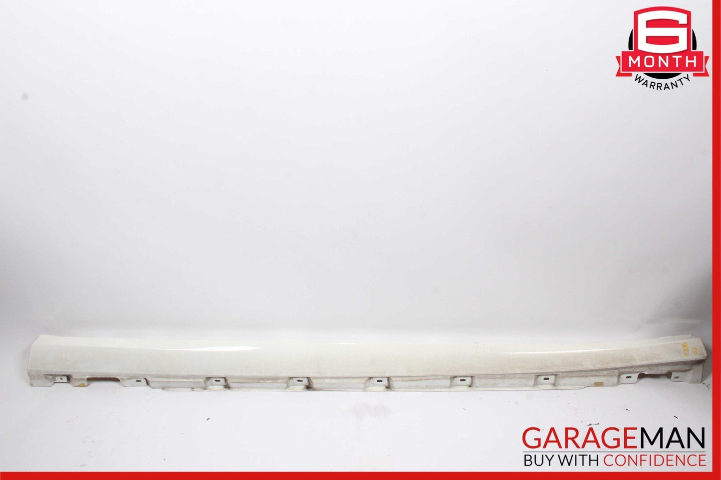 06-13 Mercedes W251 R350 Right Side Skirt Rocker Moulding Panel Alabaster White