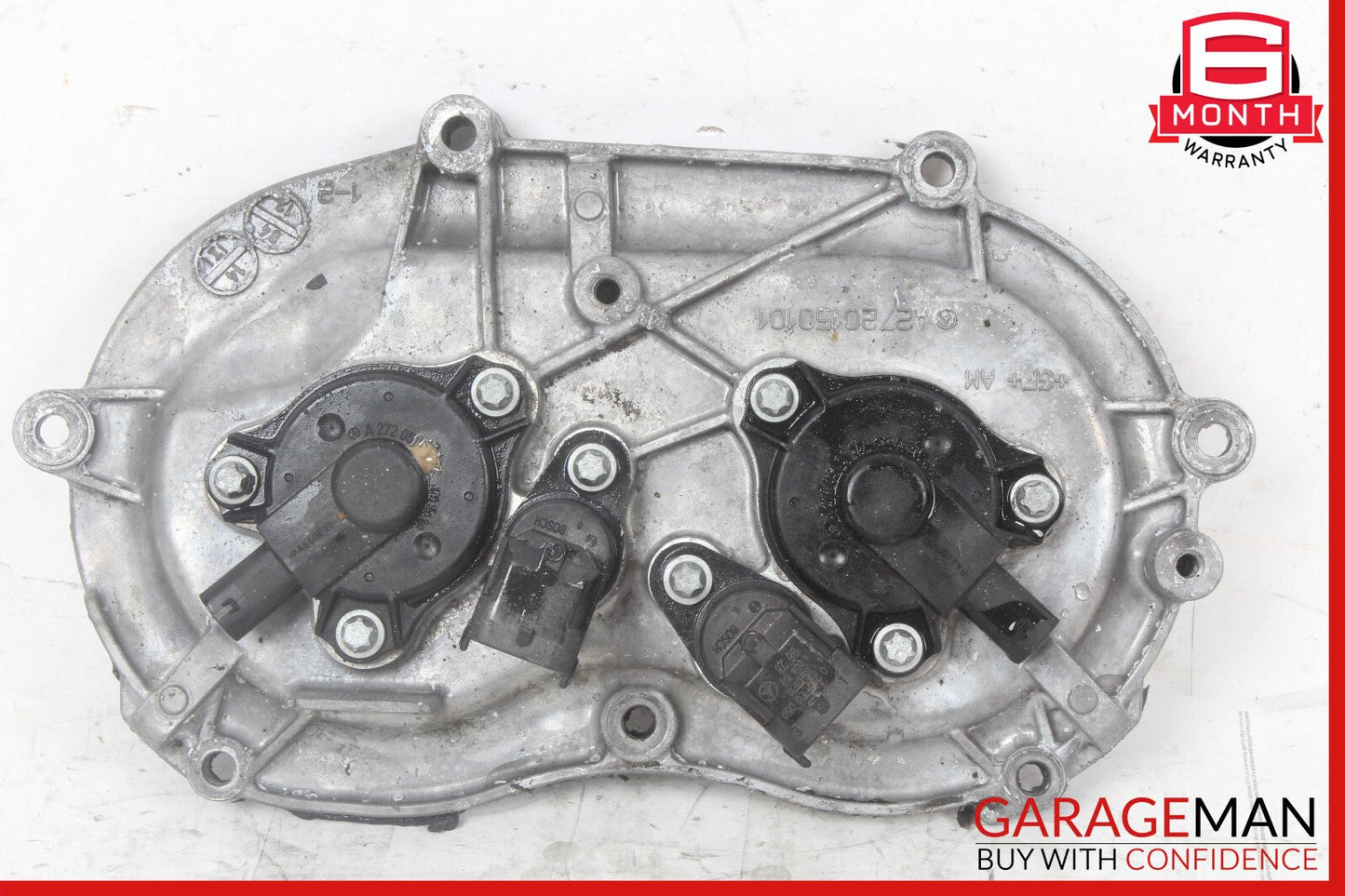 Mercedes W211 E350 Front Right Side Engine Timing Chain Cover Plate OEM