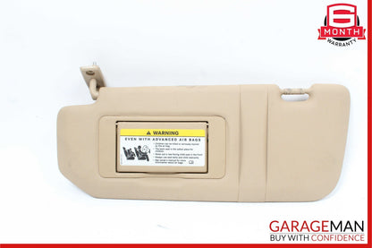 09-13 Mercedes W251 R320 R500 Front left Side Sun Visor Sun Shade Brown OEM