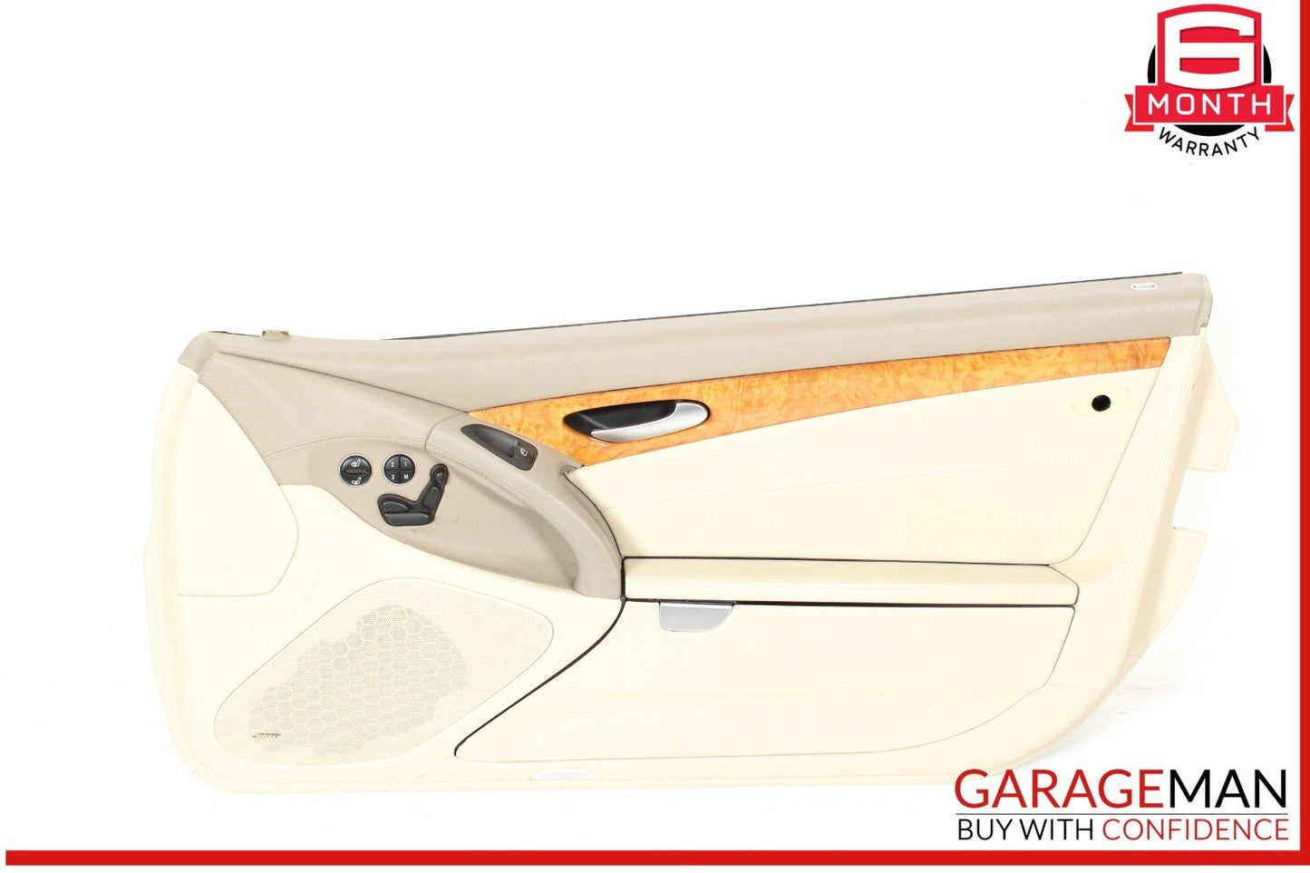 03-06 Mercedes R230 SL500 SL55 AMG Front Right Interior Door Panel Beige OEM