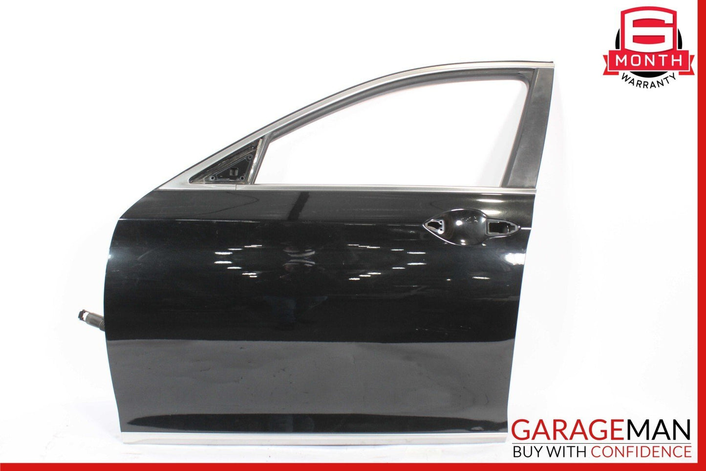 15-16 Hyundai Genesis Front Left Driver Side Door Shell Panel Black OEM
