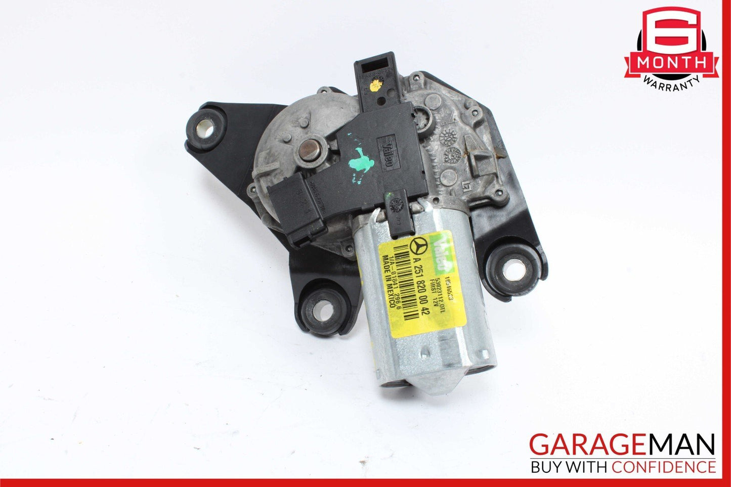 06-19 Mercedes X164 GL450 R350 ML350 Rear Glass Windshield Wiper Motor Unit OEM