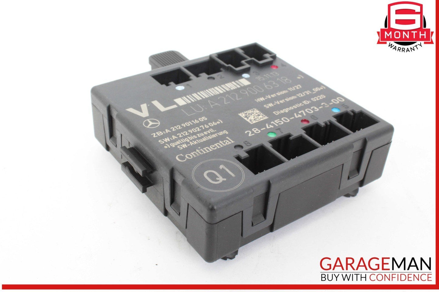 08-18 Mercedes W212 E350 C300 CLS550 Front Left Side Door Control Module OEM