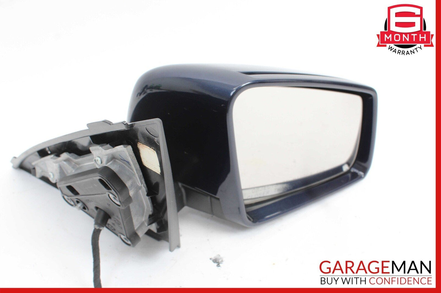 12-14 Mercedes W204 C250 Front Right Side Mirror Door Rear View Glass Grey OEM