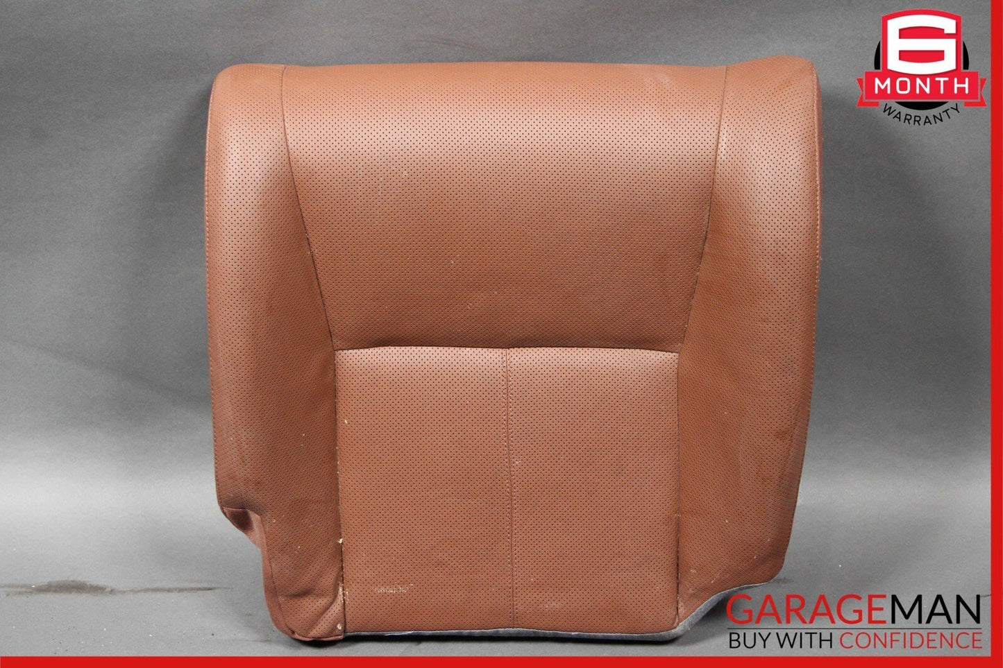 07-14 Mercedes W216 CL550 Rear Right Passenger Lower Bottom Seat Cushion Red