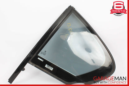 11-16 BMW 525i 535i 550i Rear Left Side Quarter Window Glass OEM