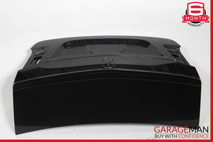 10-16 Mercedes W212 E350 E63 AMG Sedan Rear Trunk Lid Deck Shell Panel Black OEM