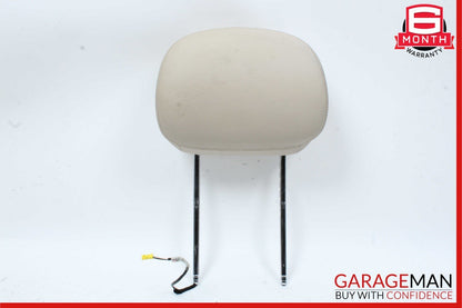 07-09 Mercedes W211 E350 E63 Front Left / Right Seat Headrest Head Rest Beige