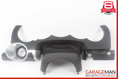 11-18 Porsche Cayenne 958 E-Hybrid Steering Column Cover Trim Black OEM