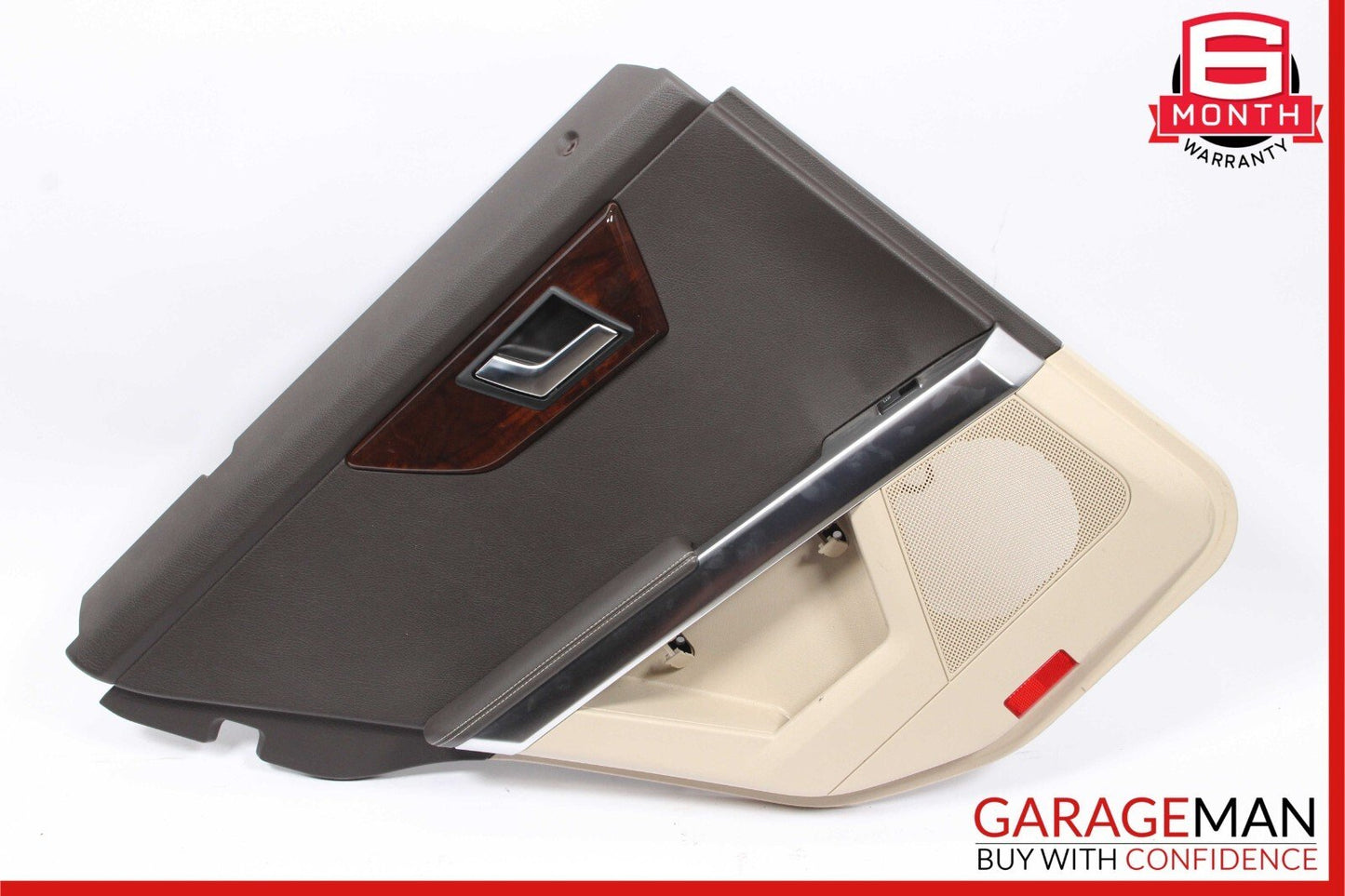 10-15 Mercedes X204 GLK320 GLK230 Rear Left Driver Interior Door Panel Beige OEM