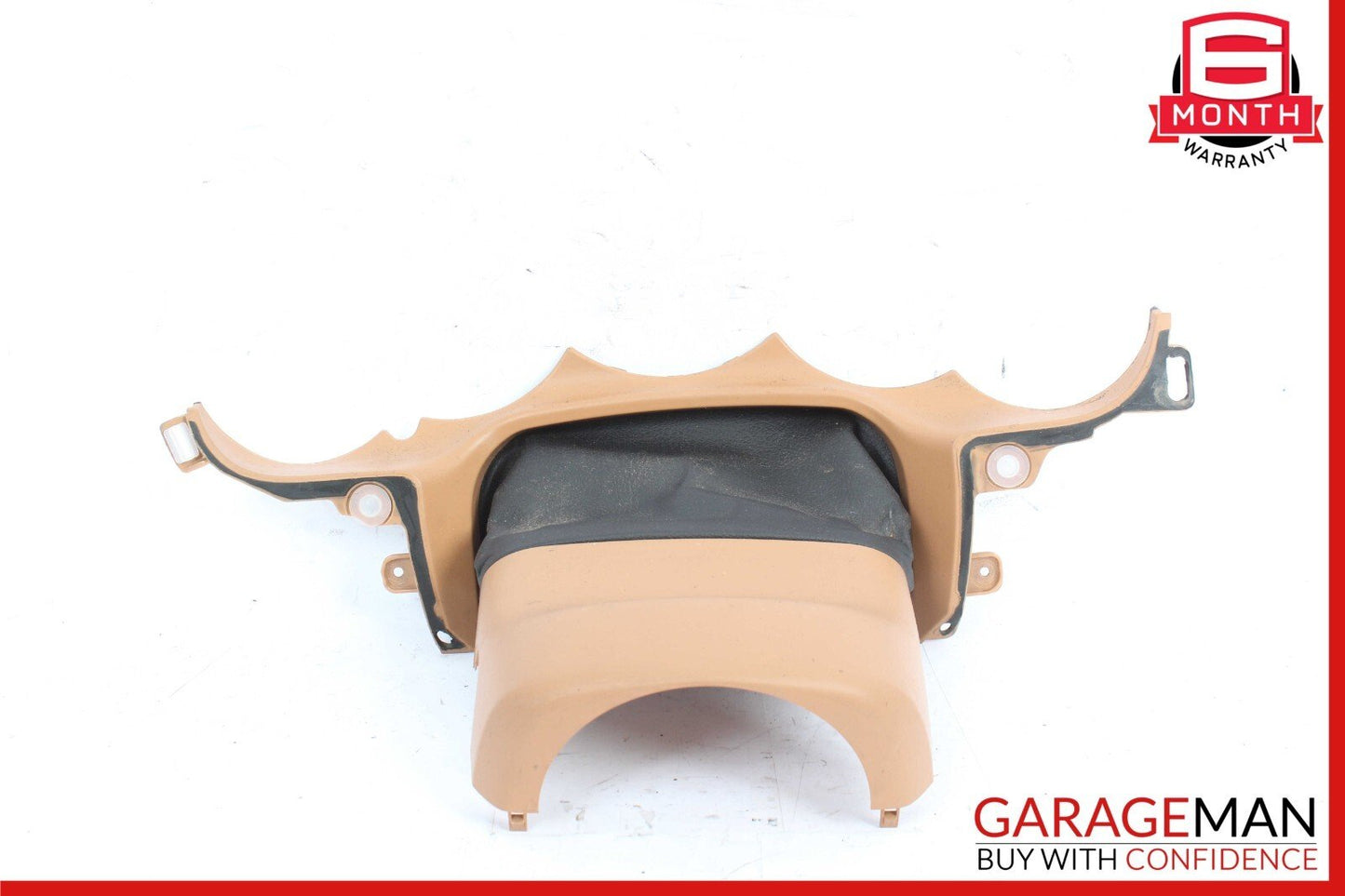 10-16 Porsche Panamera 970 Steering Column Upper Trim Panel Housing Cover Brown