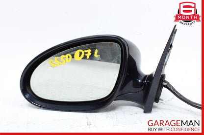 07-09 Mercedes W221 S550 S600 Front Left Side Mirror Door Rear View Black