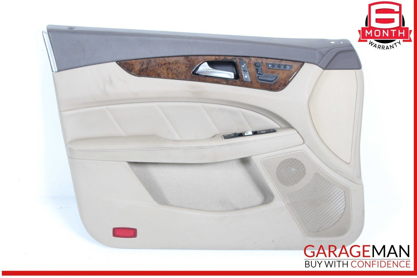 12-14 Mercedes W218 CLS550 Front Left Driver Side Interior Door Panel OEM