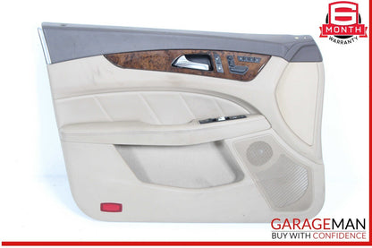 12-14 Mercedes W218 CLS550 Front Left Driver Side Interior Door Panel OEM