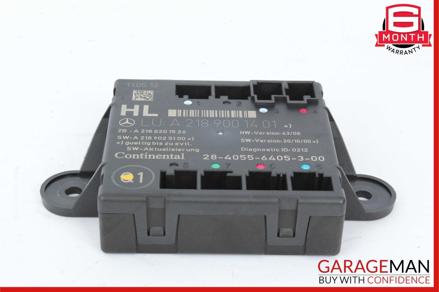 08-18 Mercedes CLS550 E350 CLS500 C250 Rear Left Side Door Control Module Unit