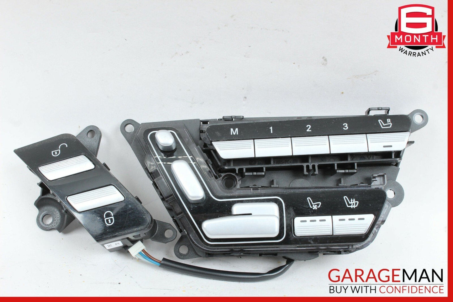 07-13 Mercedes W221 S550 CL550 Front Left Side Seat Control Switch Set Assembly