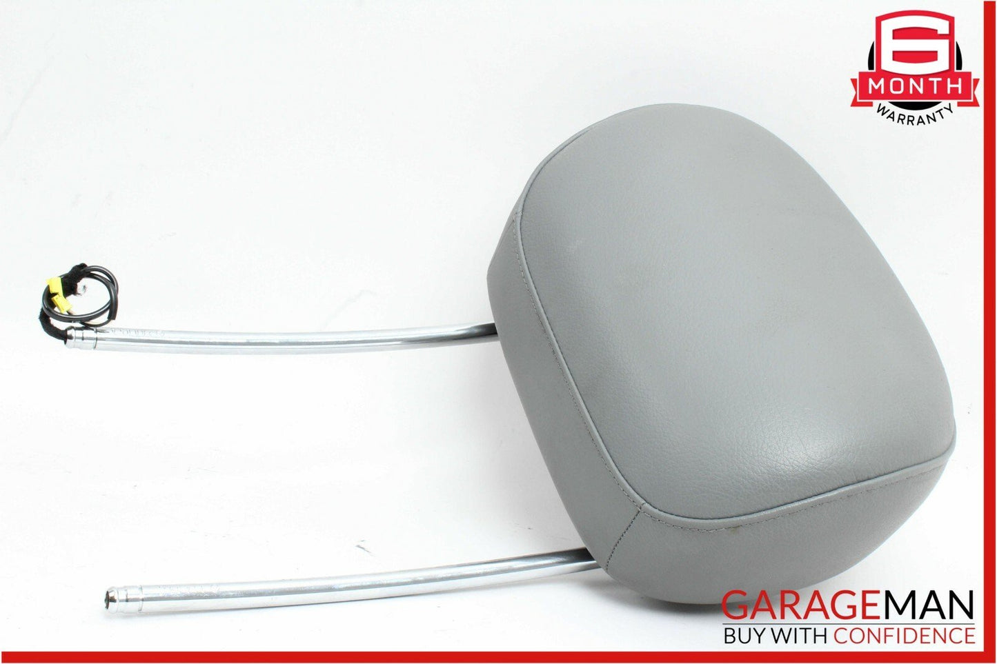 06-11 Mercedes W219 CLS500 Front Left / Right Side Seat Head Rest Headrest Grey
