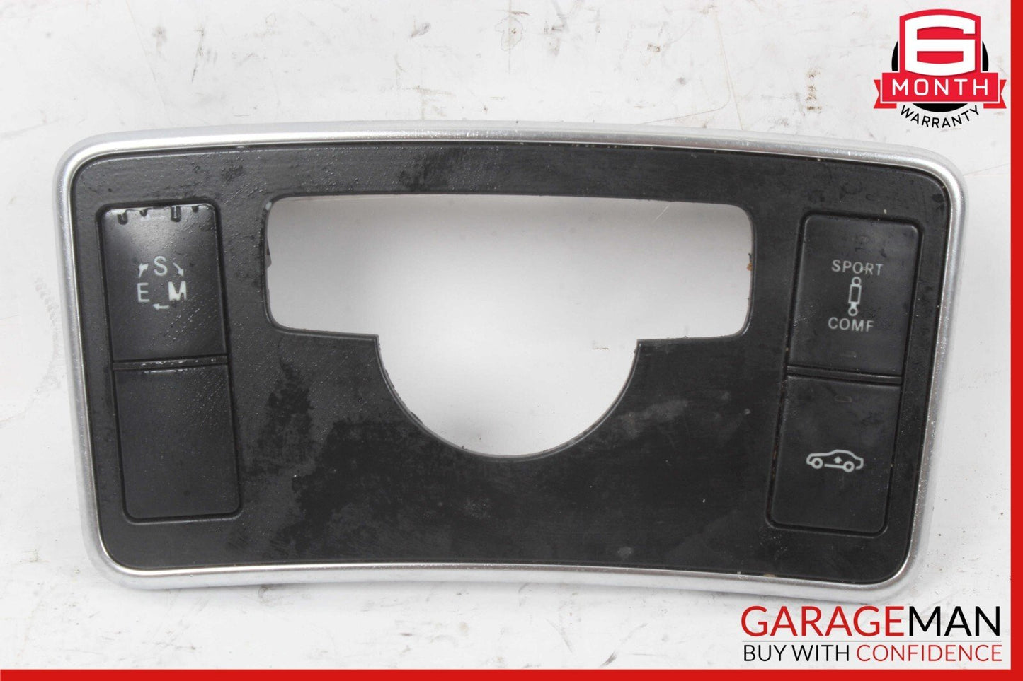 12-14 Mercedes W218 CLS500 CLS550 Center Console Switch Trim Bezel Cover OEM