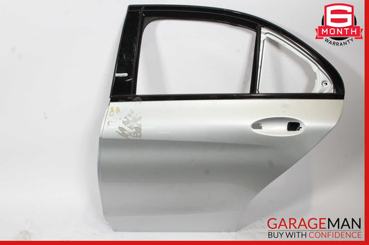 15-20 Mercedes W205 C300 C350e C400 Sedan Rear Left Driver Side Door Shell OEM