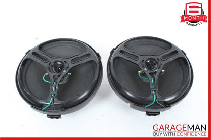 08-11 Mercedes W204 C300 4MATIC Rear Right&Left Side Door Sound Speakers Set OEM