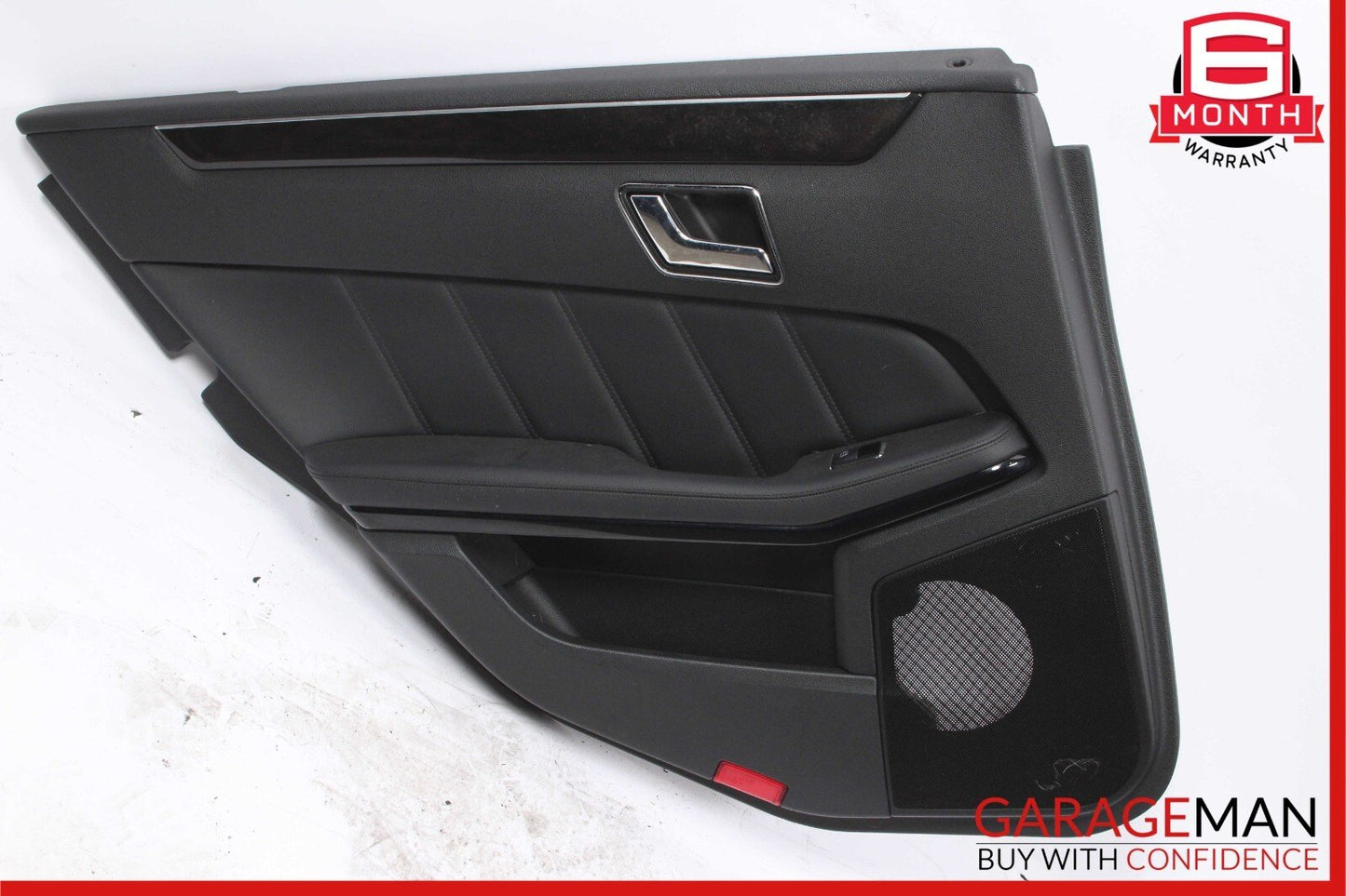 10-13 Mercedes W212 E350 E300 E500 Rear Left Interior Door Panel Assembly Black