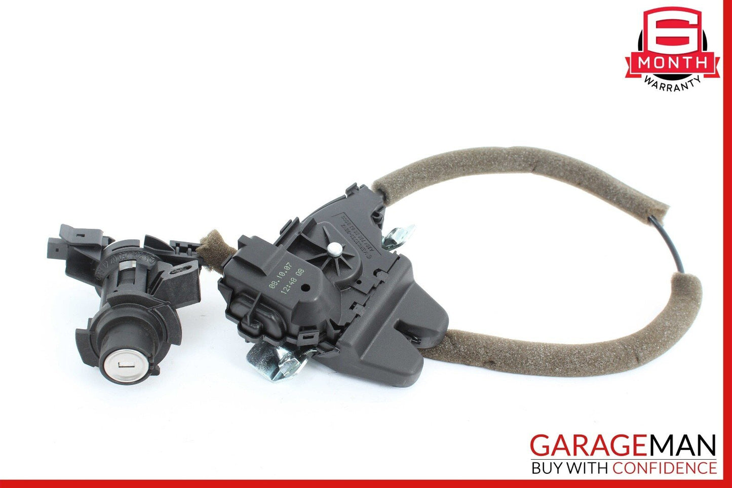 08-11 Mercedes W204 C300 Trunk Lid Latch Lock Actuator w/ Cylinder Mechanism OEM