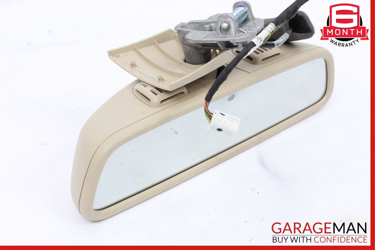 10-16 Mercedes W212 E500 E400 C300 C250 Interior Rear View Mirror Assembly Beige