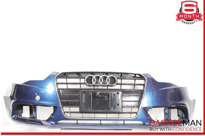 13-17 Audi A5 Quattro S5 Front Bumper Cover Assembly Blue OEM