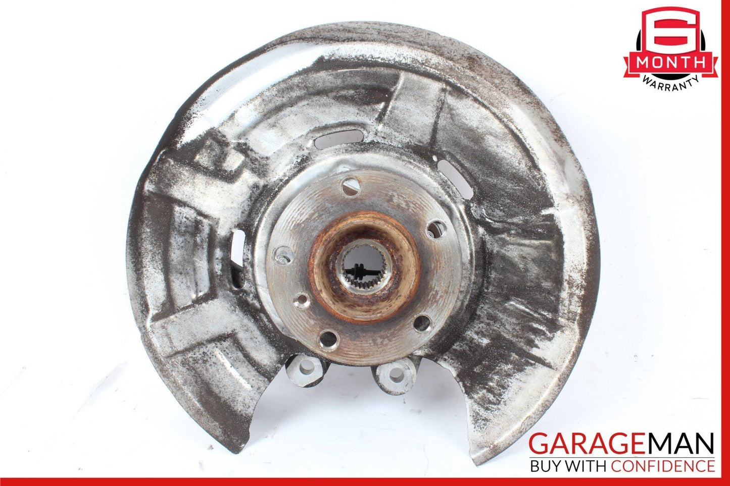 11-16 BMW 550i Rear Left Wheel Carrier Spindle Knuckle Hub 6793769 OEM